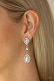 All GLOWING - White Post Earring