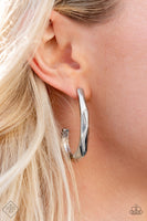 Make You Hook - Silver Earrings