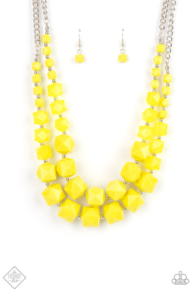 Summer Excursion - Yellow Necklace