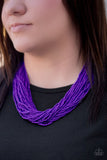 The Show Must CONGO - Purple Necklace