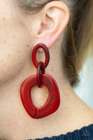 Torrid Tropicana - Red Earrings