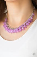 Next in Shine - Purple Necklace